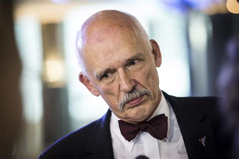 Janusz Korwin Mikke ukarany za Murzynów Europy Newsweek pl Polska