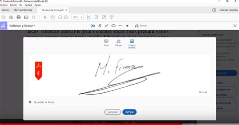 Cómo añadir una firma a un documento pdf con Acrobat Reader. Gratis - SmythSys IT Consulting