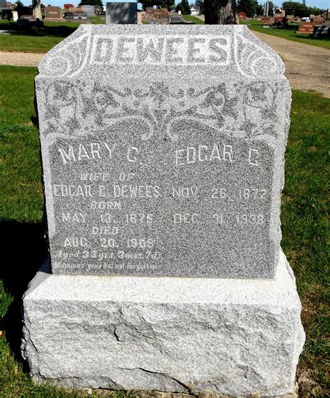 Mary Caroline Mischke Dewees 1875 1908 Memorial Find A Grave