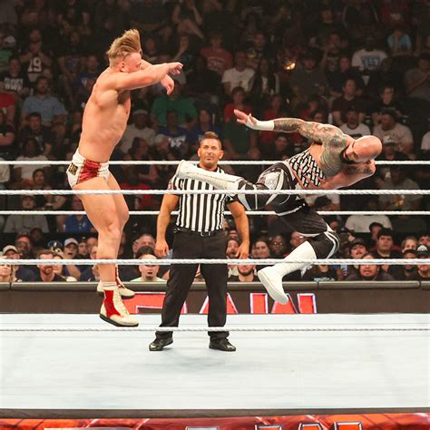 Ilja Dragunov Vs Ricochet Monday Night Raw May Wwe Photo