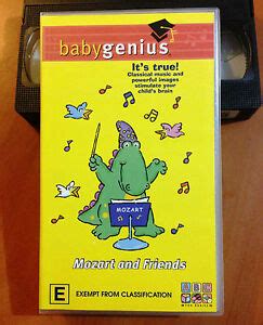 Baby Genius Mozart and Friends ABC for Babies VHS | eBay