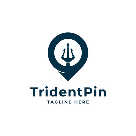 Trident Point Symbol Trident Neptune God Poseidon Triton And Pin