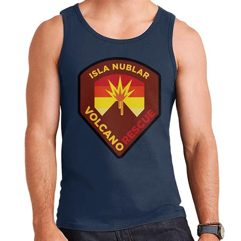 Jurassic Park Isla Nublar Volcano Rescue Men's Vest | Fruugo US