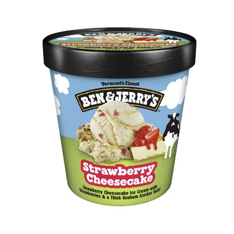 Ben And Jerrys Strawberry Cheesecake 465ml