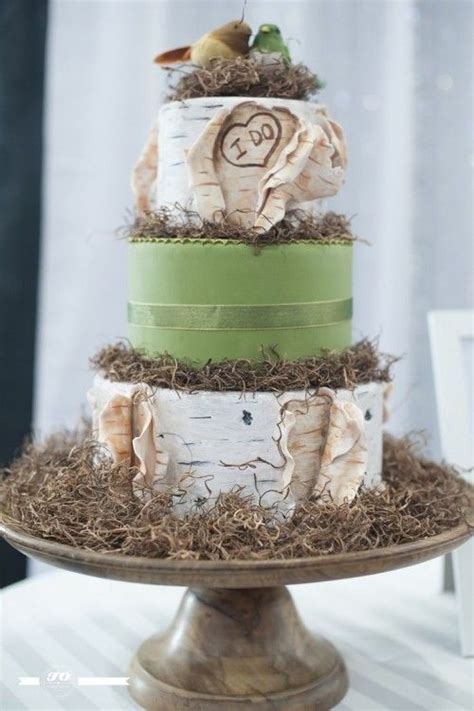 35 Unique Woodland Wedding Cakes To Get Inspired Woodland Wedding