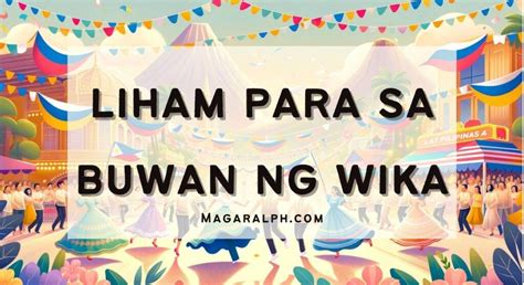 Liham Para Sa Buwan Ng Wika Halimbawa Magaralph