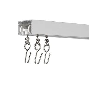 Supreme Cubicle Curtain Track Hardware With Chain Carriers Medline