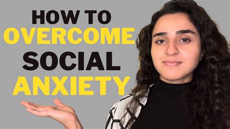 How To Easily Overcome Social Anxiety Try These 9 Steps Youtube