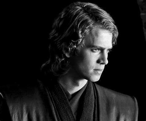 Anakin In Black And White The Anakin Skywalker Fangirl Fanclub Photo