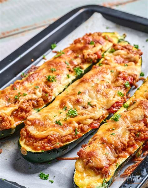 Ground Beef Zucchini Boats Myketoplate