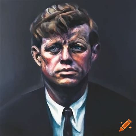 Portrait Of Robert Kennedy Junior By Francis Bacon On Craiyon