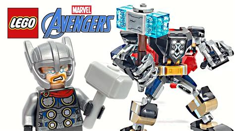 Lego Thor Mech Armor Review Set Youtube