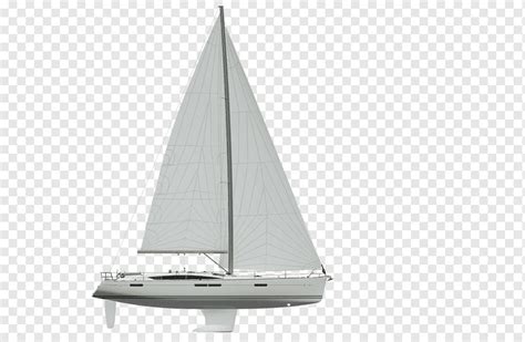 Dinghy Sailing Cat Ketch Yawl Scow Sail Vehicle Transport Ship Png