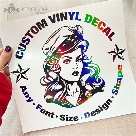 Custom Vinyl Logo Or Design Decal Personalized Vinyl Sticker Custom