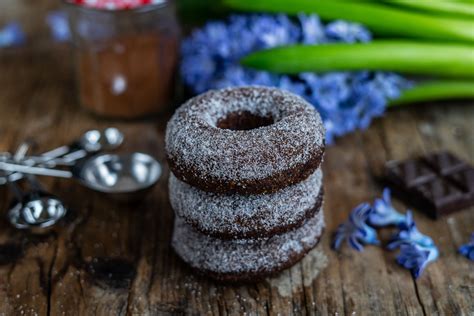 Schoko Paleo Donuts Zuckerfrei Low Carb Mrs Flury Gesunde Rezepte