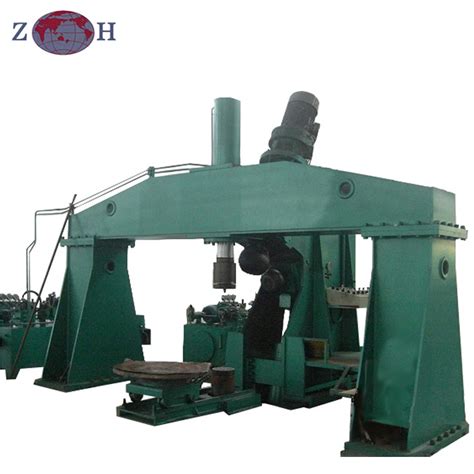 Dsihed End Flanging Machine For Vessel Tanks Dished End Flanging