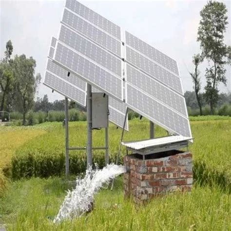 Ss Ac 20 Hp Solar Water Pump System For Agriculture At ₹ 715000set In