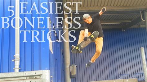 5 Easiest Skateboard Boneless Tricks 2020 Fun Youtube