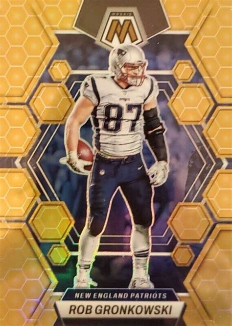 Rob Gronkowski 2023 Mosaic 164 Honeycomb SSP Price Guide Sports