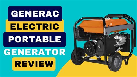 Generac Gp8000e 8000 Watt Electric Start Portable Generator Review Pros And Cons Explained Youtube