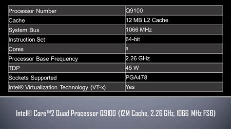 Intel Core Quad Processor Q Youtube