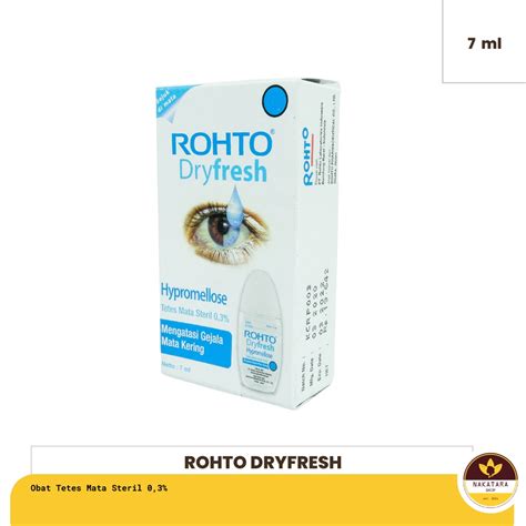 Jual Rohto Dry Fresh 7 ML Obat Tetes Mata Kering Shopee Indonesia