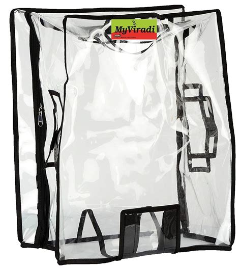 Buy Myviradi Pvc Transparent Luggage Trolley Waterproof Protective