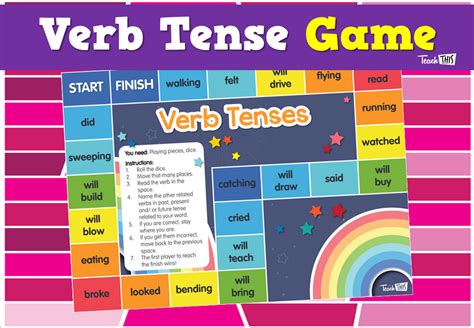 Verb Tenses Game Teacher Resources And Classroom Games Teach This