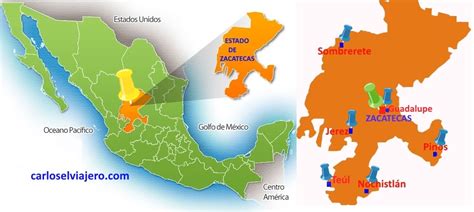 Mapa De Zacatecas Y Sus Municipios