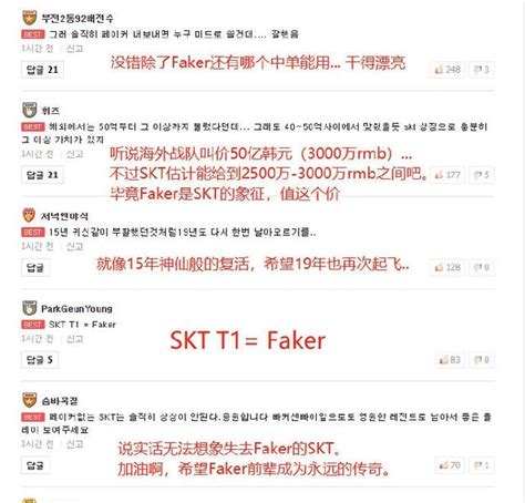 Faker直接與skt續約3年，韓網友熱議：faker或許就是skt的本體 每日頭條