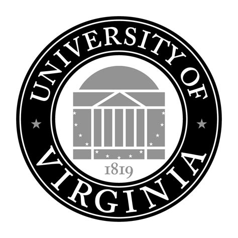 University Of Virginia Logo Black And White Brands Logos