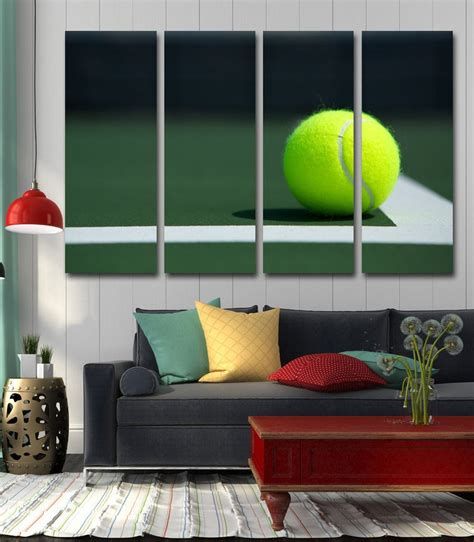 Tennis wall art gym decor tennis wall decor gym wall decor gym | Etsy