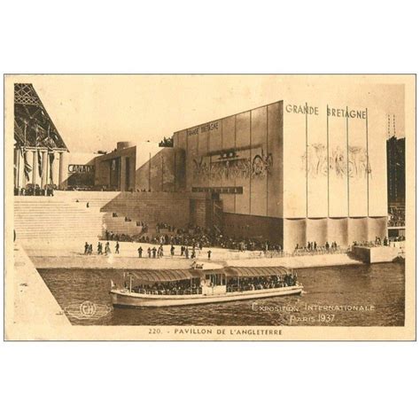 Paris Exposition Internationale Pavillon Angleterre Cartes