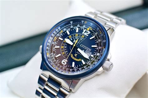 Ng H Nam Citizen Blue Angels Promaster Nighthawk Eco Drive Bj