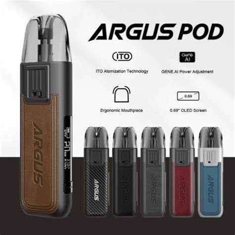 Jual Voopoo Argus Pod Kit W Mah Pod Authentic By Voopoo Carbon