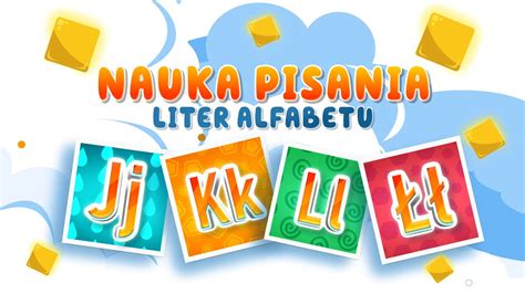 Nauka Pisania Liter Alfabetu Dla Dzieci J K L Bajka Edukacyjna