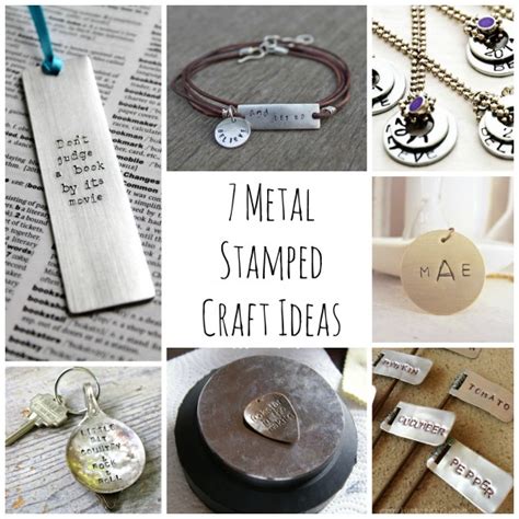 7 Metal Stamped Craft Ideas Stamping