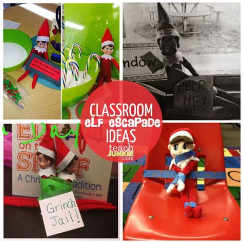 47 Elf On The Shelf Classroom Escapades And Resources Teach Junkie