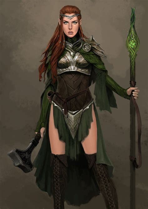 Twitter Female Elf Elf Female Female Druid