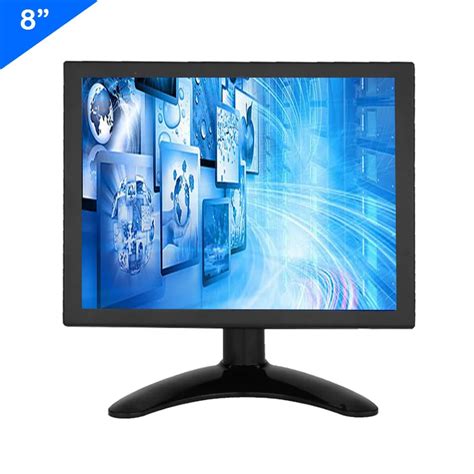 Zhixianda Inch Metal Desktop Display With Hdmi Vga Bnc