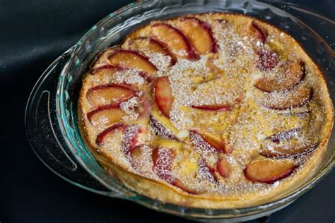 Plum Clafouti Wake Up With A Taste Of France Food Fanatic