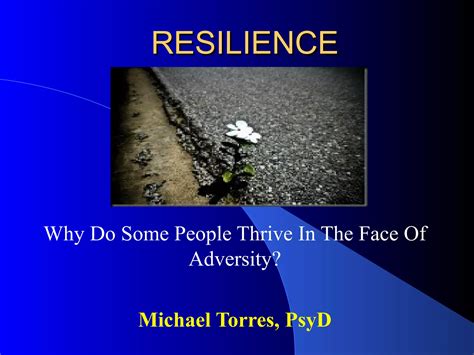 Resilience Ppt