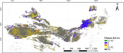 Frontiers Temporal And Spatial Variations In Ndvi And Analysis Of The