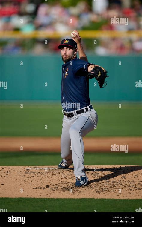 Toledo Mud Hens Pitcher Brenan Hanifee 29 During An MiLB