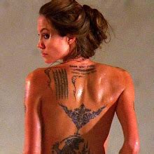 Tatuagens Da Angelina Jolie Frase A Prayer For The Wild At Heart