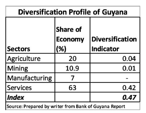 Economic diversification: critical to moving Guyana forward - Stabroek News