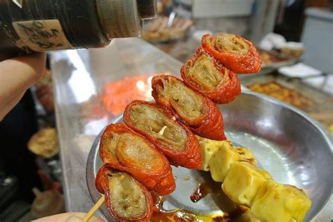 Fried Pig Intestines Hong Kong Street Food Food Street Food Hong