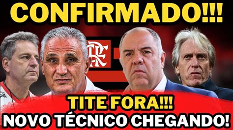 ACONTECEU AGORA CONFIRMADO TITE FORA EXCELENTE NOTÍCIA ÚLTIMAS