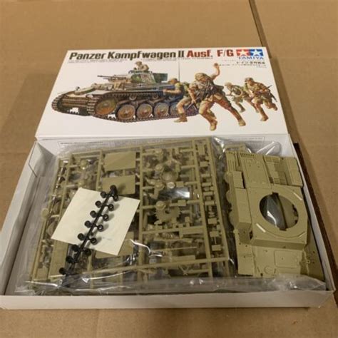 Tamiya Panzer Kampfwagen Ii Ausf F G Wwii Tank Figures Plastic