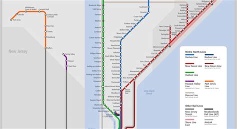 Metro North Hudson Line Map – Map Of The Usa With State Names